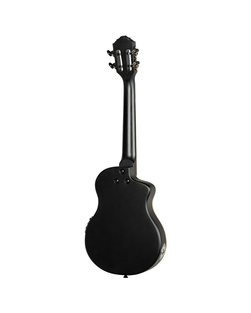 Ortega RTPS-U-SBK-L TourPlayer Series Tenor Ukulele 4-String Lefty + Gig Bag