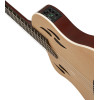 Ortega RTPSTD-NAT-L TourPlayer DeLuxe Nylon String Guitar 6 String Lefty - Spruce Natural + Gig Bag