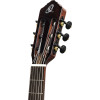 Ortega RTPSTD-NAT-L TourPlayer DeLuxe Nylon String Guitar 6 String Lefty - Spruce Natural + Gig Bag