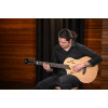 Ortega RTPSTD-NAT-L TourPlayer DeLuxe Nylon String Guitar 6 String Lefty - Spruce Natural + Gig Bag