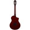 Ortega RTPSTD-NAT-L TourPlayer DeLuxe Nylon String Guitar 6 String Lefty - Spruce Natural + Gig Bag
