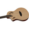 Ortega RTPSTD-NAT-L TourPlayer DeLuxe Nylon String Guitar 6 String Lefty - Spruce Natural + Gig Bag