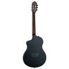 Ortega RTPSTD-SBK TourPlayer DeLuxe Nylon String Guitar 6-String - Spruce Black + Gig Bag