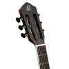 Ortega RTPSTD-SBK TourPlayer DeLuxe Nylon String Guitar 6-String - Spruce Black + Gig Bag