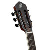 Ortega RTPSTD-SBK TourPlayer DeLuxe Nylon String Guitar 6-String - Spruce Black + Gig Bag