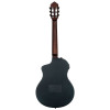 Ortega RTPSTD-SBK TourPlayer DeLuxe Nylon String Guitar 6-String - Spruce Black + Gig Bag