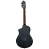 Ortega RTPSTD-SBK TourPlayer DeLuxe Nylon String Guitar 6-String - Spruce Black + Gig Bag