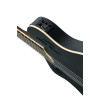 Ortega RTPSTD-SBK-L TourPlayer DeLuxe Nylon String Guitar 6-String Lefty - Spruce Black + Gig Bag
