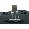 Ortega RTPSTD-SBK-L TourPlayer DeLuxe Nylon String Guitar 6-String Lefty - Spruce Black + Gig Bag