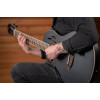 Ortega RTPSTD-SBK-L TourPlayer DeLuxe Nylon String Guitar 6-String Lefty - Spruce Black + Gig Bag