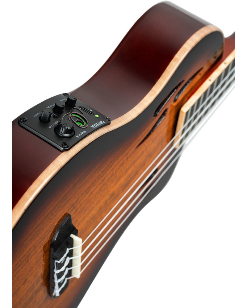 Ortega RTPX-U-ACA TourPlayer Series Tenor Ukulele 4-String + Gig Bag