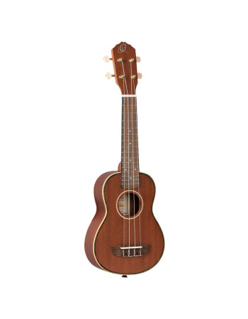 Ortega RU10 Timber Series Soprano Ukulele 4 String - Mahogany Natural + Bag