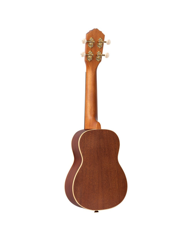 Ortega RU10 Timber Series Soprano Ukulele 4 String - Mahogany Natural + Bag