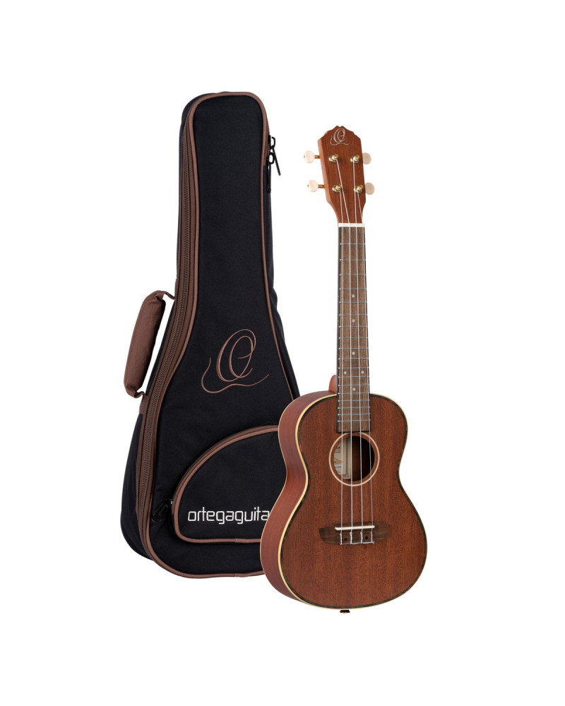 Ortega RU11 Timber Series Concert Ukulele 4 String - Mahogany Natural + Bag