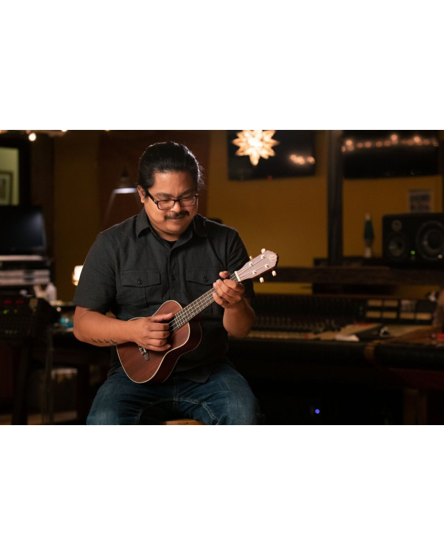 Ortega RU11 Timber Series Concert Ukulele 4 String - Mahogany Natural + Bag