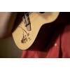 Ortega RU5 Bonfire Series Concert Ukulele 4 String - Spruce/Sapele Natural
