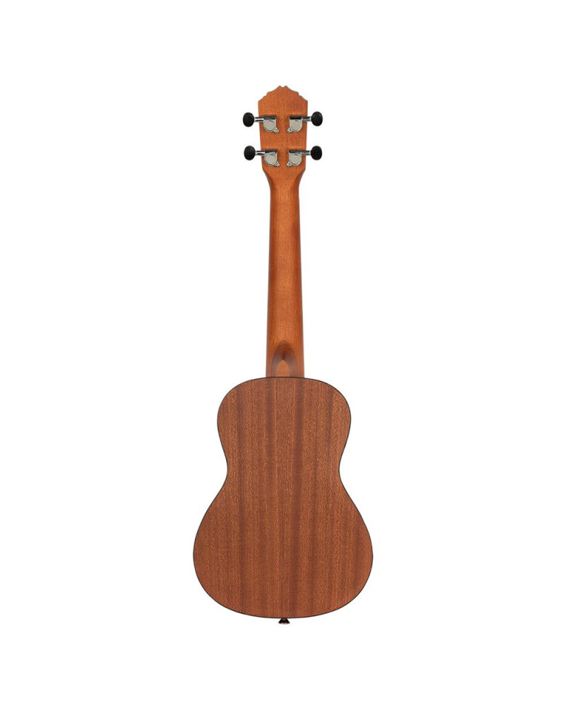 Ortega RU5 Bonfire Series Concert Ukulele 4 String - Spruce/Sapele Natural