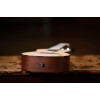 Ortega RU5 Bonfire Series Concert Ukulele 4 String - Spruce/Sapele Natural