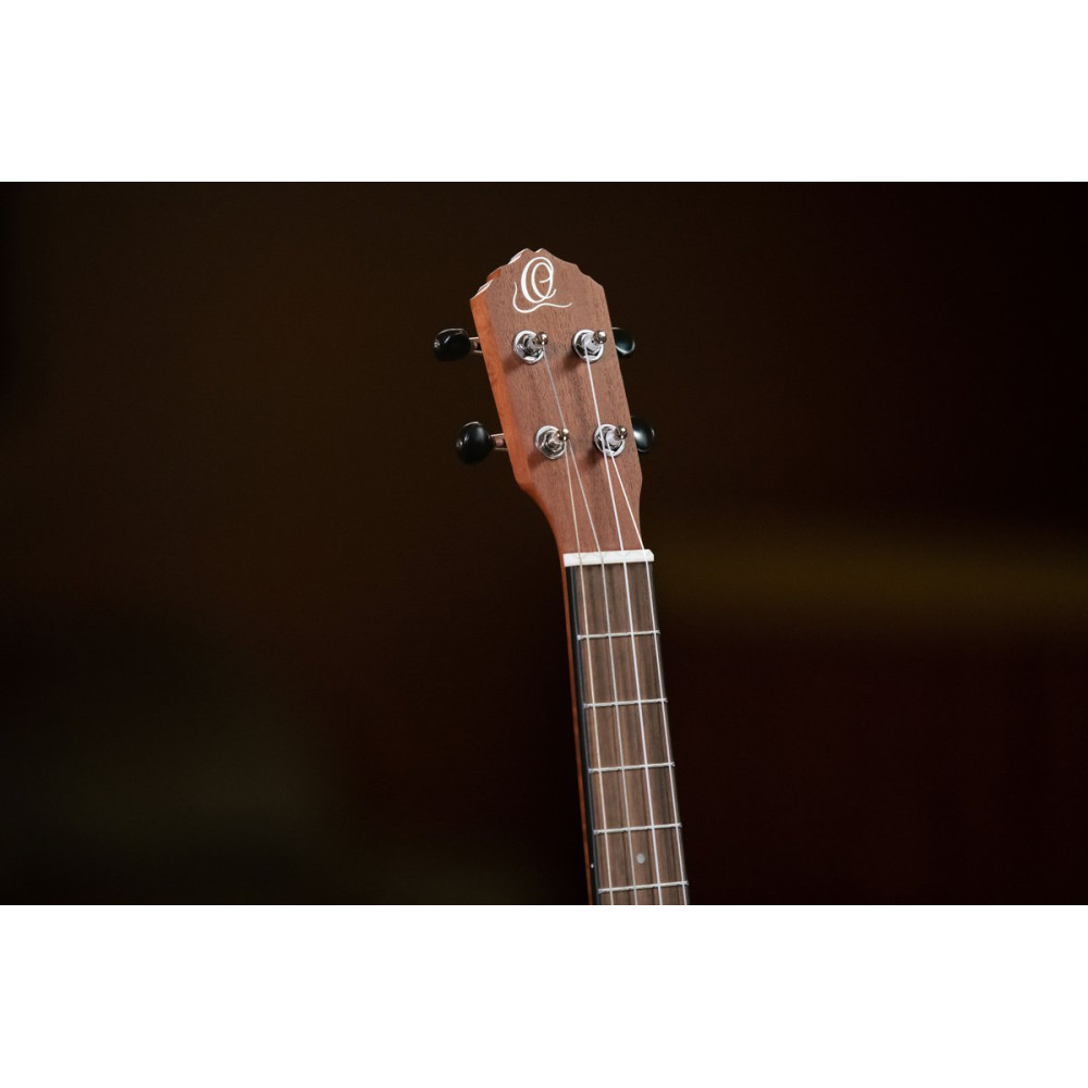 Ortega RU5-BA Bonfire Series Baritone Ukulele 4 String - Spruce/Sapele Natural