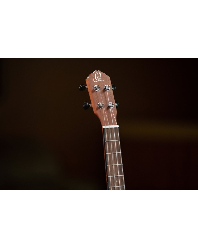 Ortega RU5-BA Bonfire Series Baritone Ukulele 4 String - Spruce/Sapele Natural