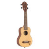 Ortega RU5-SO Bonfire Series Soprano Ukulele 4 String - Spruce/Sapele Natural