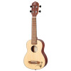 Ortega RU5-SO Bonfire Series Soprano Ukulele 4 String - Spruce/Sapele Natural