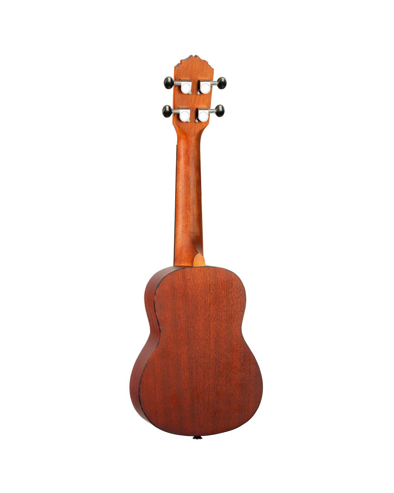 Ortega RU5-SO Bonfire Series Soprano Ukulele 4 String - Spruce/Sapele Natural
