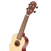 Ortega RU5-SO Bonfire Series Soprano Ukulele 4 String - Spruce/Sapele Natural