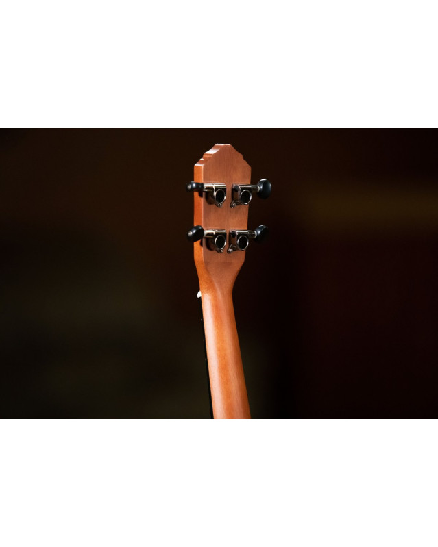 Ortega RU5-SO Bonfire Series Soprano Ukulele 4 String - Spruce/Sapele Natural