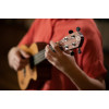 Ortega RU5CE Bonfire Series Preamp Concert Ukulele 4 String - Spruce/Sapele Natural