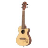 Ortega RU5CE Bonfire Series Preamp Concert Ukulele 4 String - Spruce/Sapele Natural