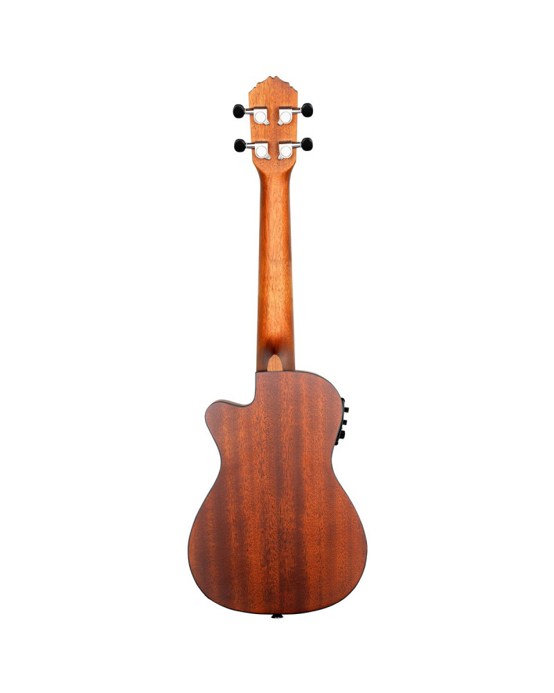 Ortega RU5CE Bonfire Series Preamp Concert Ukulele 4 String - Spruce/Sapele Natural