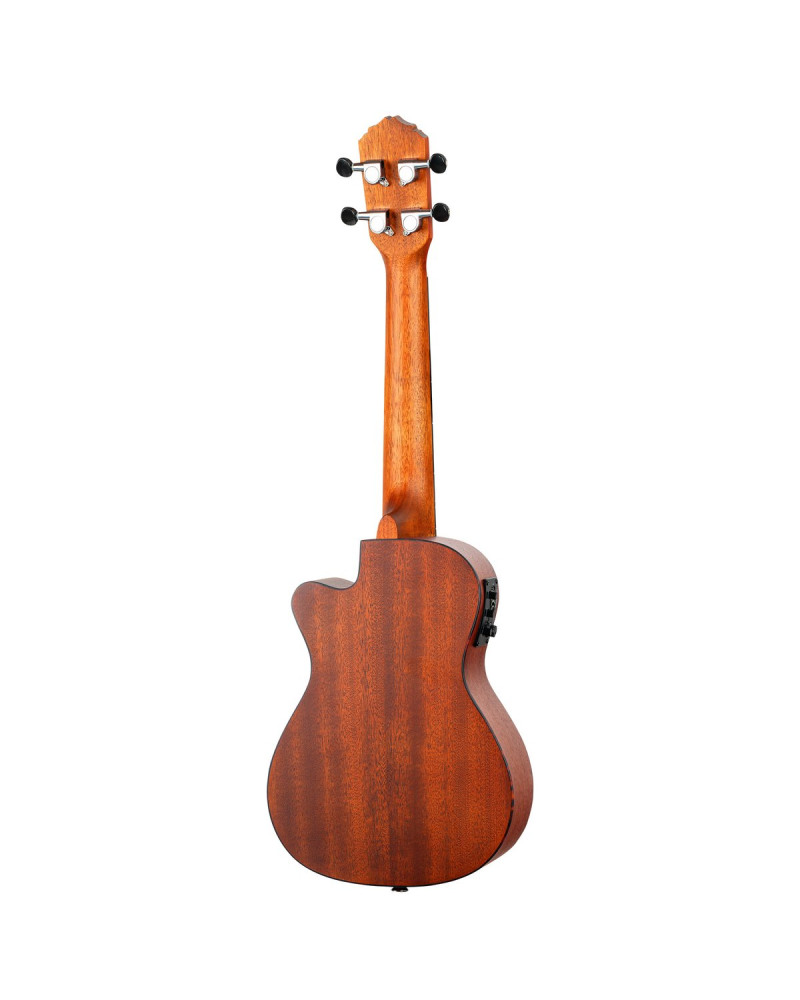 Ortega RU5CE Bonfire Series Preamp Concert Ukulele 4 String - Spruce/Sapele Natural