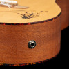 Ortega RU5CE-BA Bonfire Series Preamp Baritone Ukulele 4 String - Spruce/Sapele Natural