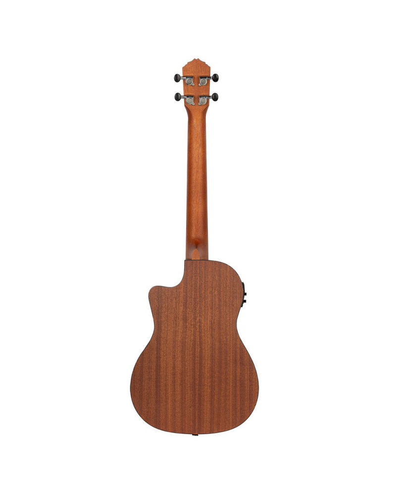 Ortega RU5CE-BA Bonfire Series Preamp Baritone Ukulele 4 String - Spruce/Sapele Natural