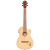 Ortega RU5CE-BA Bonfire Series Preamp Baritone Ukulele 4 String - Spruce/Sapele Natural
