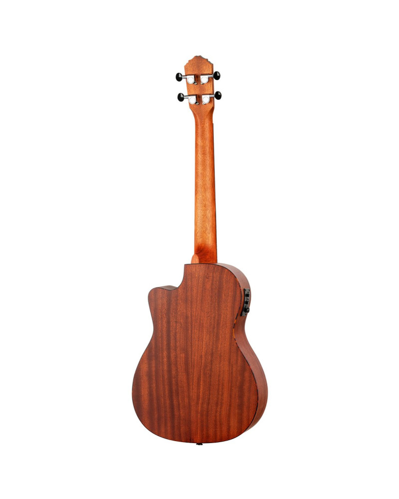 Ortega RU5CE-BA Bonfire Series Preamp Baritone Ukulele 4 String - Spruce/Sapele Natural