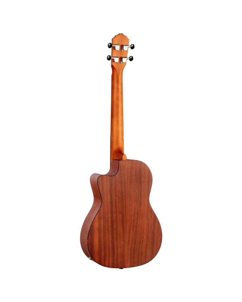 Ortega RU5CE-BA Bonfire Series Preamp Baritone Ukulele 4 String - Spruce/Sapele Natural