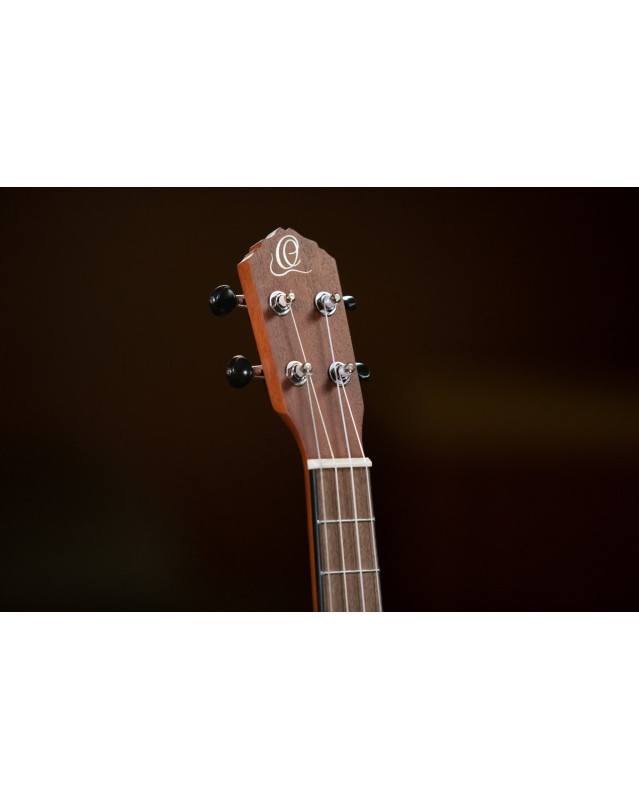 Ortega RU5CE-BA Bonfire Series Preamp Baritone Ukulele 4 String - Spruce/Sapele Natural