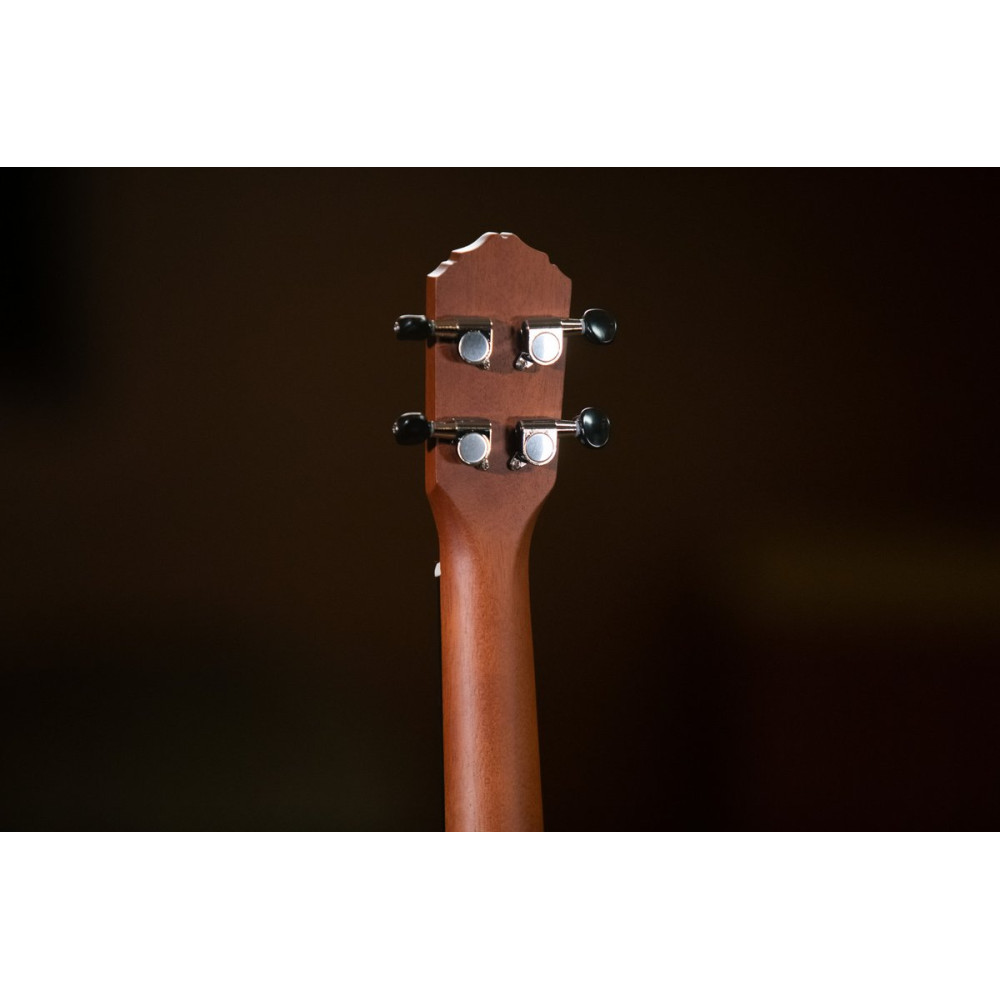 Ortega RU5CE-BA Bonfire Series Preamp Baritone Ukulele 4 String - Spruce/Sapele Natural
