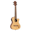 Ortega RU5CE-TE Bonfire Series Preamp Tenor Ukulele 4 String - Spruce/Sapele Natural