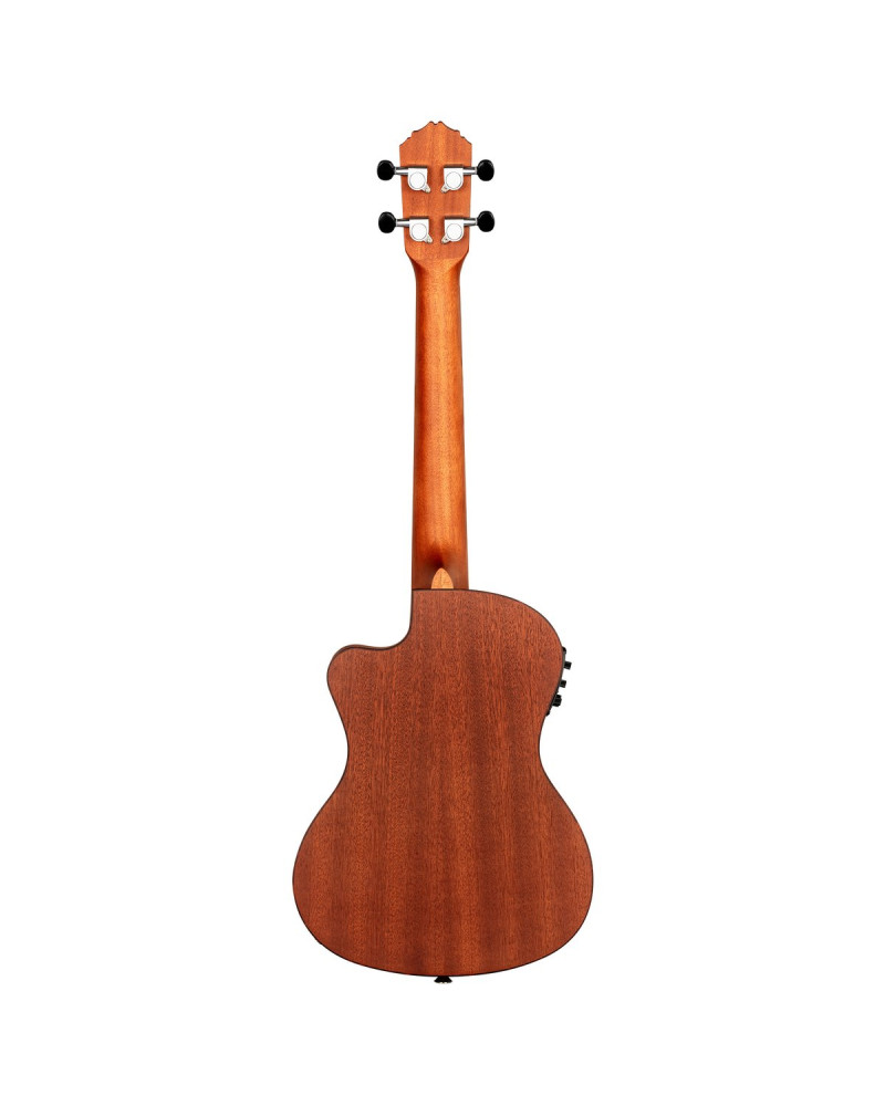 Ortega RU5CE-TE Bonfire Series Preamp Tenor Ukulele 4 String - Spruce/Sapele Natural