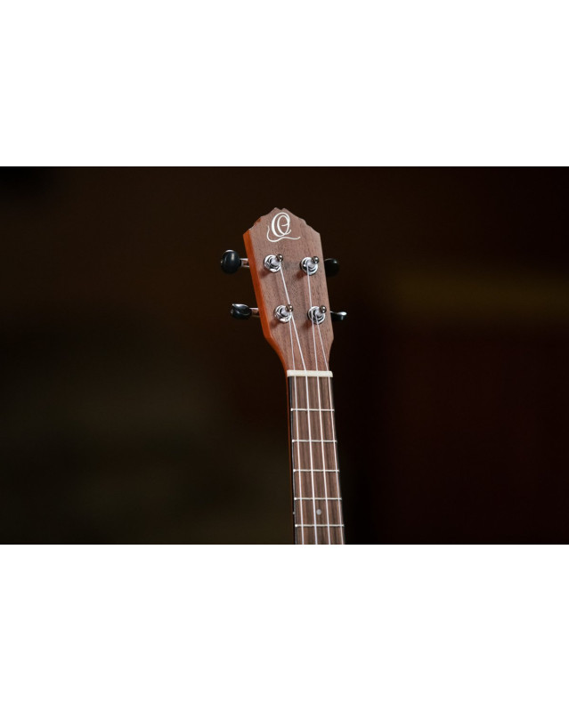 Ortega RU5CE-TE Bonfire Series Preamp Tenor Ukulele 4 String - Spruce/Sapele Natural
