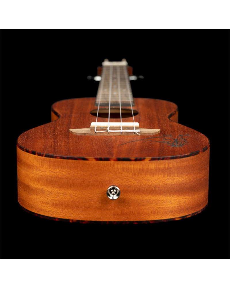 Ortega RU5MM Bonfire Series Concert Ukulele 4 String - Sapele Natural