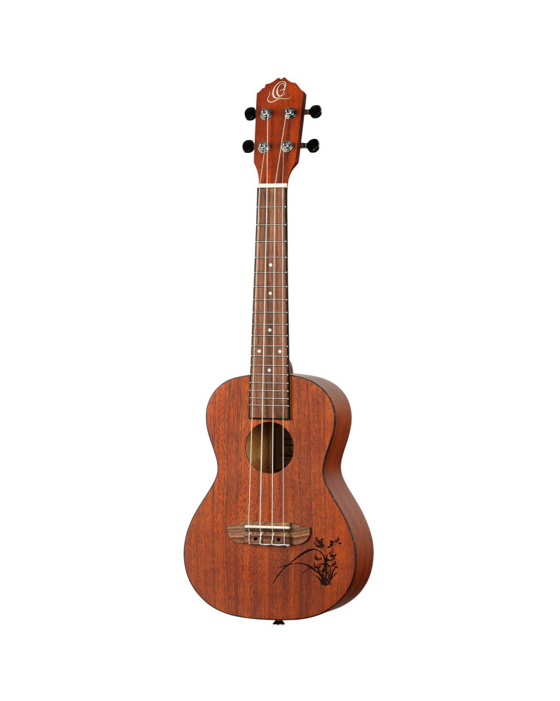 Ortega RU5MM Bonfire Series Concert Ukulele 4 String - Sapele Natural
