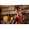 Ortega RU5MM Bonfire Series Concert Ukulele 4 String - Sapele Natural