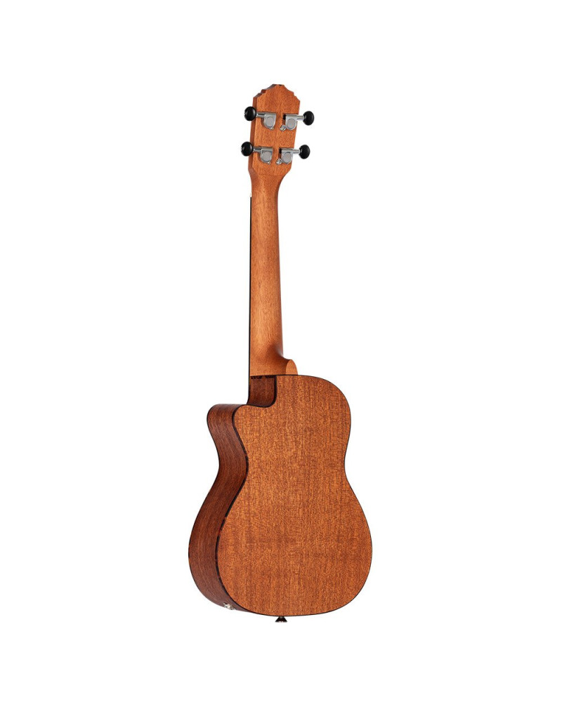Ortega RU5MM-CE Bonfire Series Preamp Concert Ukulele 4 String - Sapele Natural