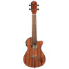 Ortega RU5MM-CE Bonfire Series Preamp Concert Ukulele 4 String - Sapele Natural