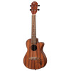 Ortega RU5MM-CE Bonfire Series Preamp Concert Ukulele 4 String - Sapele Natural