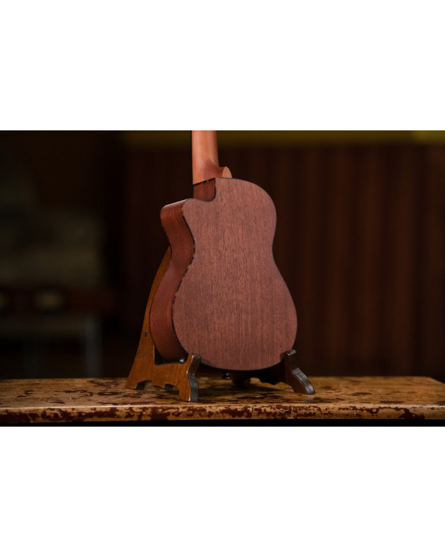 Ortega RU5MM-CE Bonfire Series Preamp Concert Ukulele 4 String - Sapele Natural